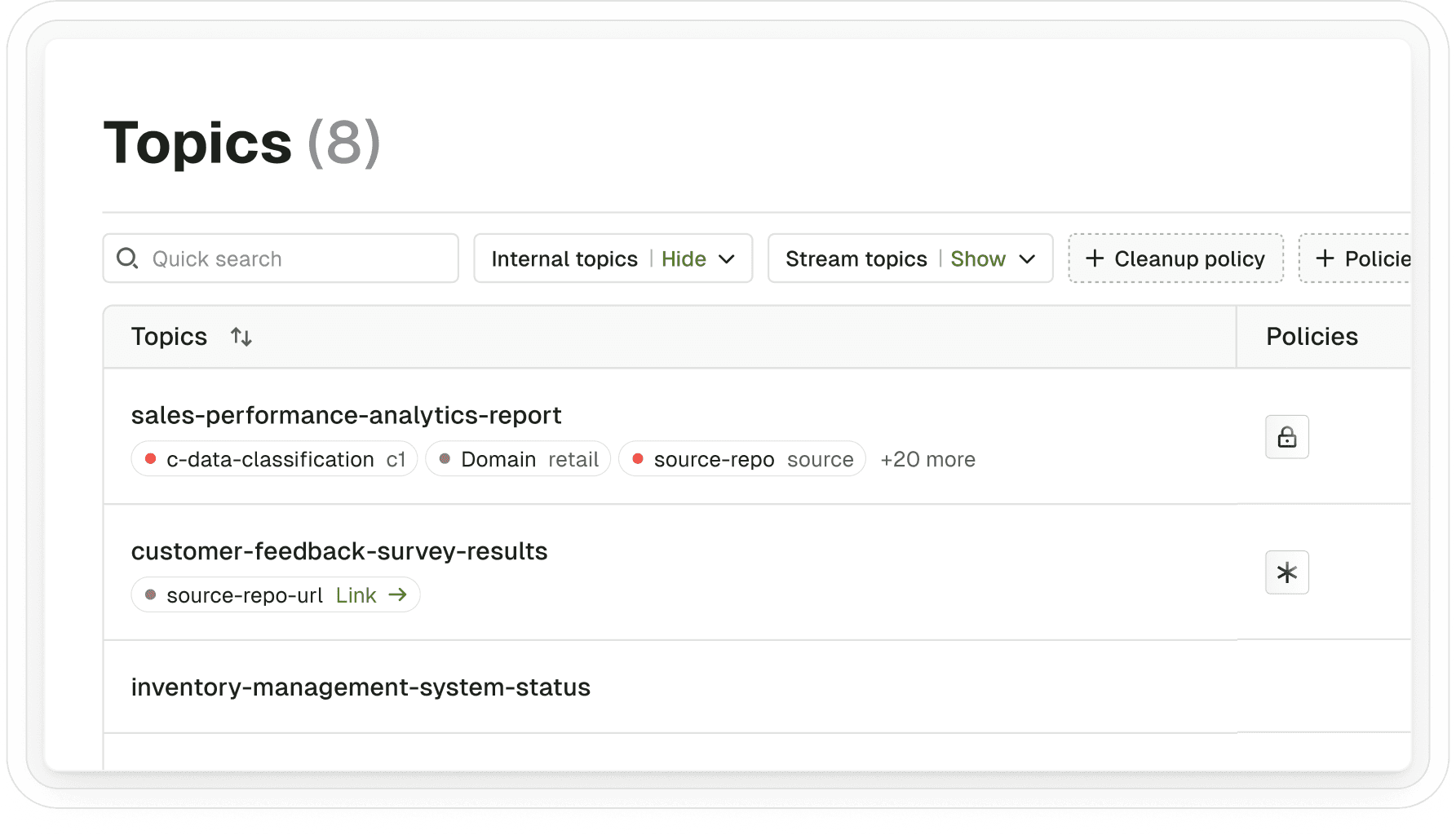 Filter Kafka Messages