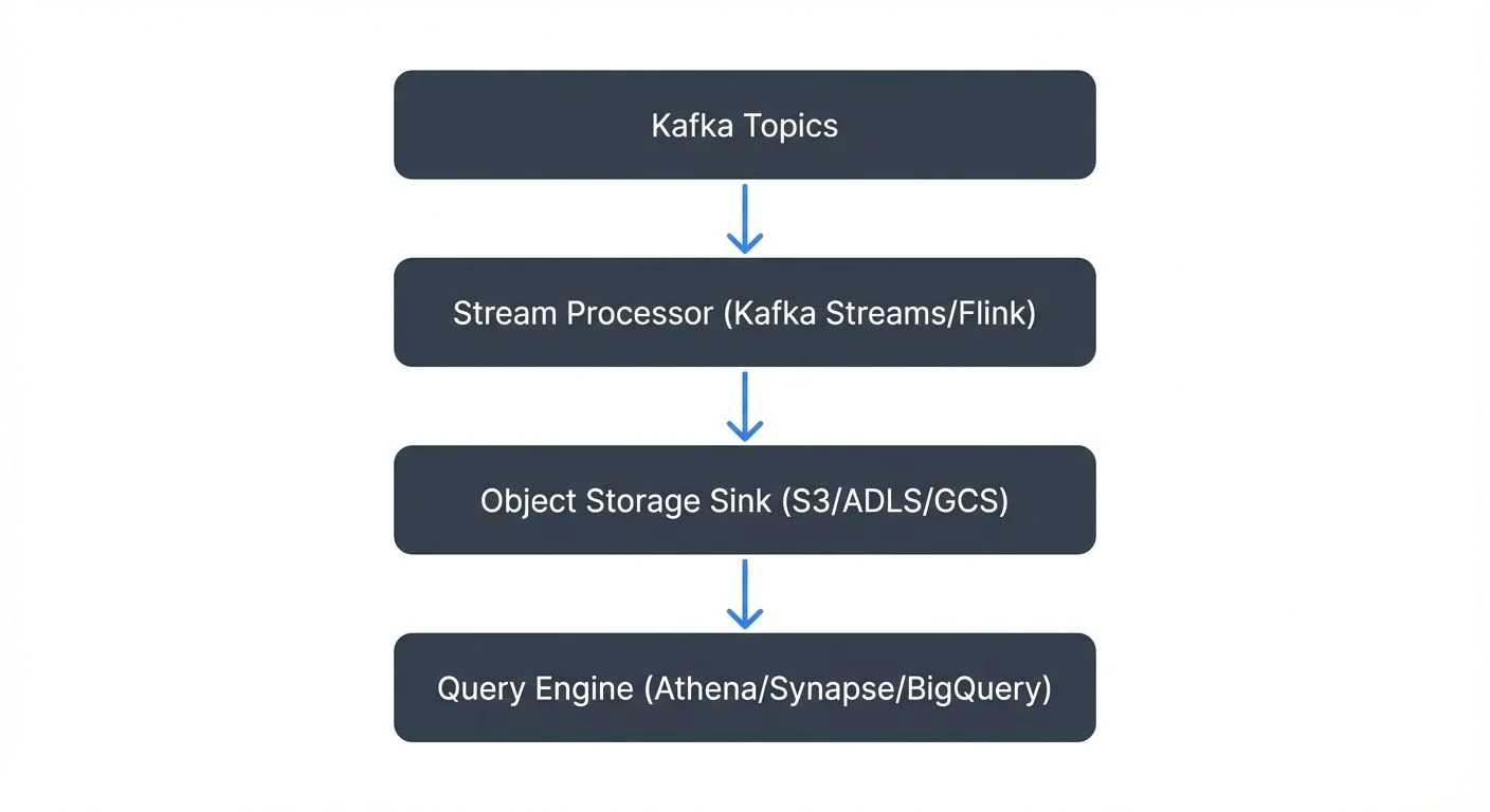 ### Kafka to Data Lake Pipeline