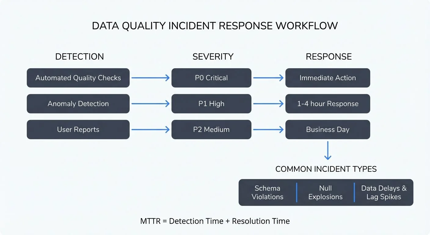 Data Quality Incident Response
