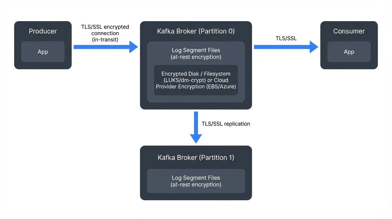 encryption-at-rest-and-in-transit-for-kafka diagram 1