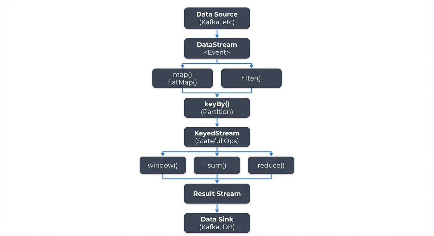 Flink DataStream API transformations